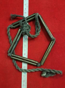 หลวงปู่ทิม ตะกรุดเก่า (คาดเอว) วัดละหารไร่ จ.ระยอง ตอกโค๊ตศาลาทุกดอกครับ