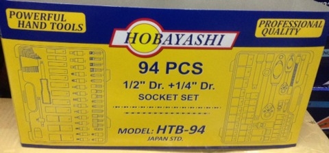 บล็อกชุด hobayashi 94 ชิ้น