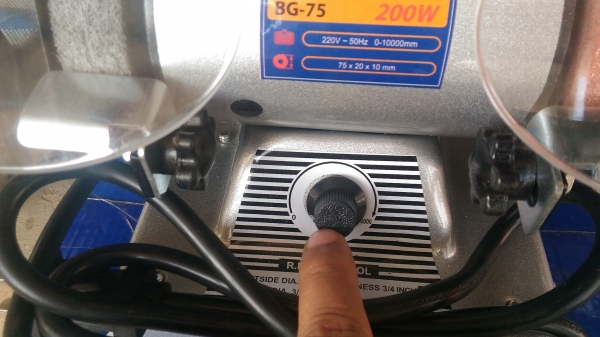 เจียรแท่นพร้อมสายอ่อน