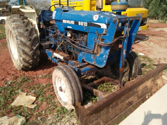 FORD 6610 ไอ้หนุ่มเสื้อลาย ใบดัน หาง3 สวยพร้อมใช้ เอกสารอินวอยซ์