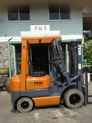 +++ ขายโฟล์คลิฟท์ T.C.M. FG18 ขนาด 1.8 ตัน เครื่องยนต์เบนซินแก๊ส เสา 3 เมตร เกียร์ธรรมดา งา 1 เมตร ยางตัน +++ ขายโฟล์คลิฟท์ T.C.M. FG18 ขนาด 1.8 ตัน เครื่องยนต์เบนซินแก๊ส เสา 3 เมตร เกียร์ธรรมดา งา 1 เมตร ยางตัน