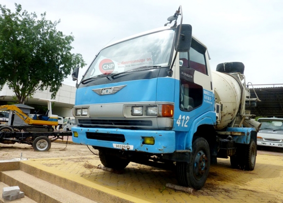 AC1  HINO FC รถโม่ปูน  2.8 Q  6 ล้อ  รถสวยสภาพพร้อมใชั