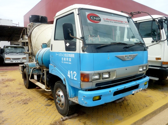 AC1  HINO FC รถโม่ปูน  2.8 Q  6 ล้อ  รถสวยสภาพพร้อมใชั