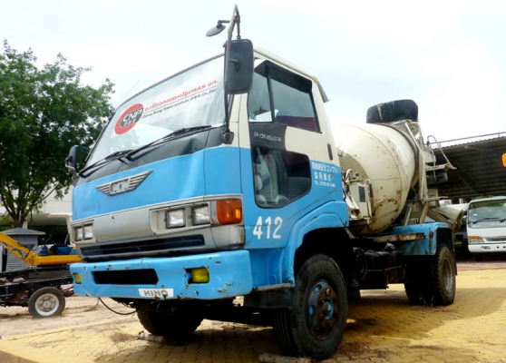 AC1  HINO FC รถโม่ปูน  2.8 Q  6 ล้อ  รถสวยสภาพพร้อมใชั