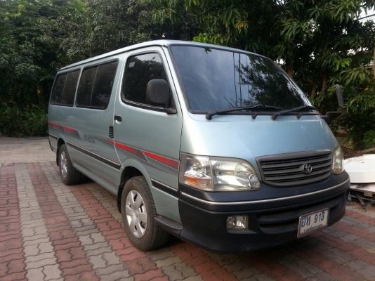 รถตู้ TOYOTA  HIACE  ปี02 โฉมหัวจรวด
