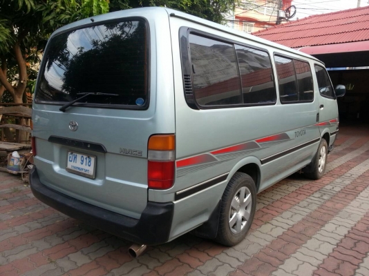 รถตู้ TOYOTA HIACE ปี02 โฉมหัวจรวด รถตู้ TOYOTA HIACE ปี02 โฉมหัวจรวด