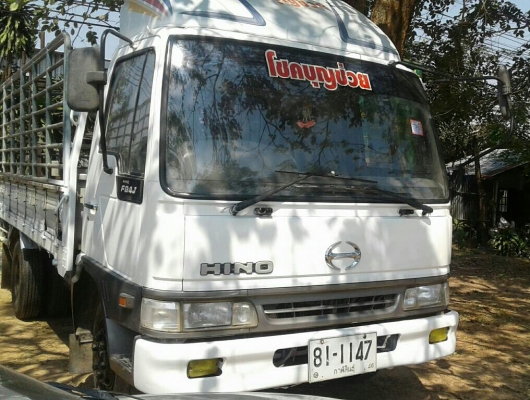 ขายราคา 475,000บ หกล้อ ฮีโน่ FB4J145ปี45ช่วงยาว4.30ม(ช่วงล้อต่อดั้ม) สภาพดีเดิมๆสวยพร้อมใช้ ทะเบียนพร้อมโอน