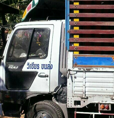 ขายราคา 475,000บ หกล้อ ฮีโน่ FB4J145ปี45ช่วงยาว4.30ม(ช่วงล้อต่อดั้ม) สภาพดีเดิมๆสวยพร้อมใช้ ทะเบียนพร้อมโอน