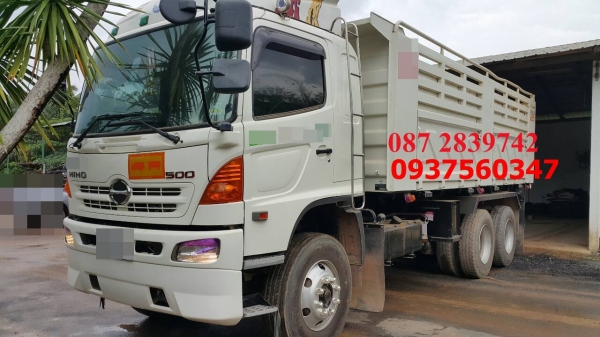 ขายรถดั้มพ์ 10 ล้อ 2 เพลา Hino