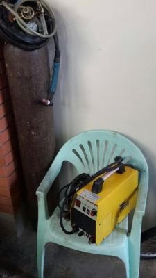 ตู้เชื่อมอาร์กอน tig 200 พร้อมถังลม