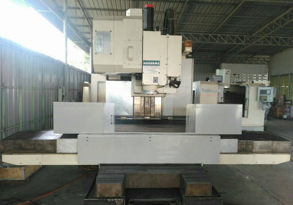 ขาย cnc Hamai (Japan) ขนาดโต๊ะ X,Y : 1,600 x 650 mm. FANUC 15M BT40 รอบ 8,000 rpm. กัดงาน 2D , 3D ได้ดี พร้อมใช้งานครับ ขาย cnc Hamai (Japan) ขนาดโต๊ะ X,Y : 1,600 x 650 mm. FANUC 15M BT40 รอบ 8,000 rpm. กัดงาน 2D , 3D ได้ดี พร้อมใช้งานครับ