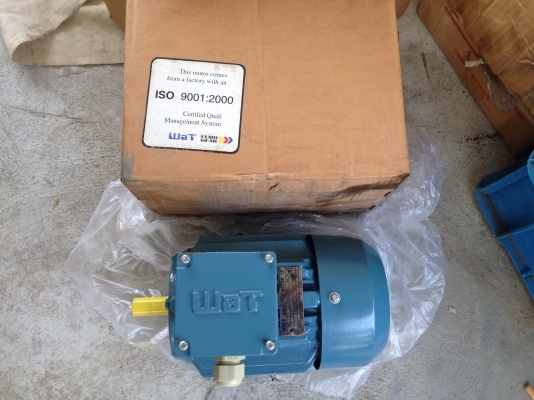 ขายมอเตอร์ Wat 1HP. 380V 1450rpm. ของใหม่ในกล่องไม่เคยใช้งาน มี 7ตัวครับ ขายมอเตอร์ Wat 1HP. 380V 1450rpm. ของใหม่ในกล่องไม่เคยใช้งาน มี 7ตัวครับ