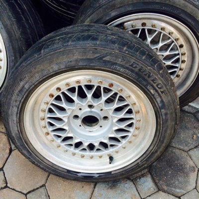 ล้อBBS แท้ (Made in Germany) ขอบ 15&rdquo; 4/100  กว้าง 7 นิ้ว  Offset 25 ล้อมาจากญี่ปุ่น  ขาย 6,500 บาท สนใจโทร 062-121-9299 088-022-3848