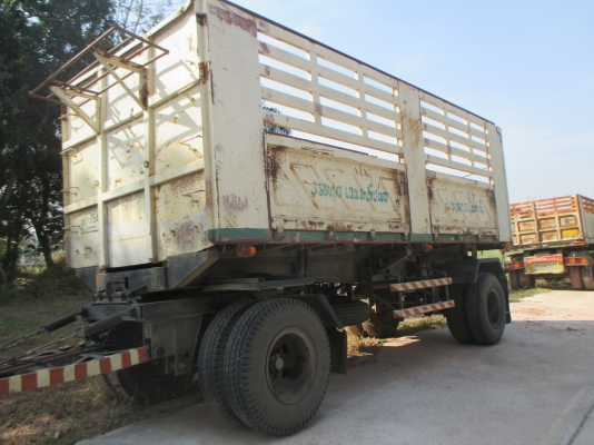 หางพ่วง 2 เพลา ดั้ม  8 ล้อ SMM