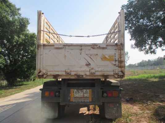 หางพ่วง 2 เพลา ดั้ม  8 ล้อ SMM