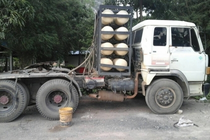 HINOสามใบปัดss63เครื่อง F20C 370แรงก๊าซngv100\%