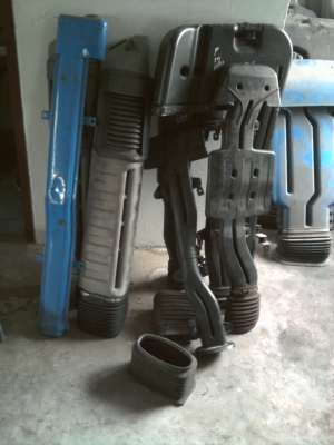 ท่ออากาศหลังหัวเก๋งรถบรรทุก