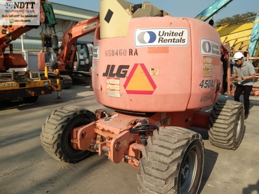 รถกระเช้า สูง 15ม. JLG 450J ปี2006 รถเก่านอกไม่เคยใช้งานในไทยครับ