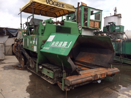 รถปูยาง Vogele S1600 รถนอกนำเข้าจากญี่ปุ่น ปูได้ 7 เมตร ระบบเตาต่อ ราคาย่อมเยาว์ สภาพพร้อมใช้งาน