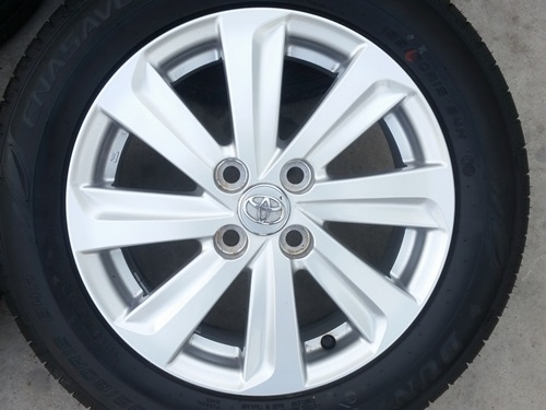 ขายล้อป้ายแดงTOYOTA New VIOS ยางปี 4015 4 ล้อ