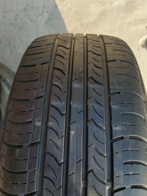 ขายล้อ LENSO RTE 17 6รูกว้าง8 ET20 ยาง215/55/17  4 ล้อ