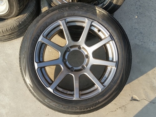 ขายล้อ LENSO RTE 17 6รูกว้าง8 ET20 ยาง215/55/17  4 ล้อ