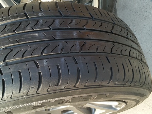 ขายล้อ LENSO RTE 17 6รูกว้าง8 ET20 ยาง215/55/17  4 ล้อ