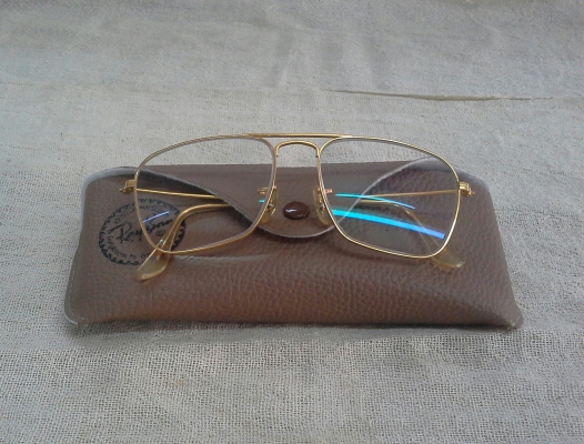 อภิมหาแว่นสายตายาว B&amp;L RAY-BAN CARAVAN  U.S.A. 52mm