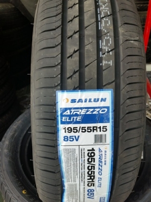 ขายยางใหม่ 195/55/15 ปี16 SAILUN จีน  1เส้น1400