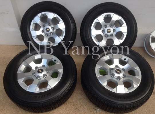 ล้อแม็ก Chevrolet Trailblazer ขอบ17 ถอดป้ายแดง