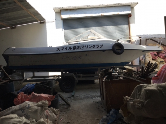 เรืออลูมินัมคาสติ้ง จากญี่ปุ่น ยาว 23 ฟุต