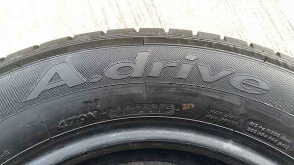 ยาง Yokohama A drive 195 65 15 ปี2015 ใหม่ๆ