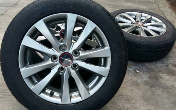 ล้อ civic modulo ขอบ16 พร้อมยาง goodyear 205 55 16 ปี2013 ล้อ civic modulo ขอบ16 พร้อมยาง goodyear 205 55 16 ปี2013
