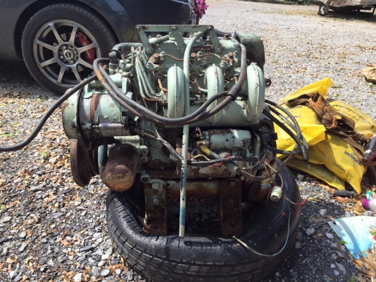 เครื่องยนต์ดีเซลยันมาร์สามสูบ ใช้งานได้เลย