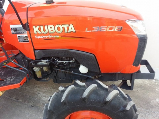 คูโบต้า L3608 4 WD ตัวเปล่า รถยึดส่งไม่ไหว ทำงาน 685 โมง ปี 2555