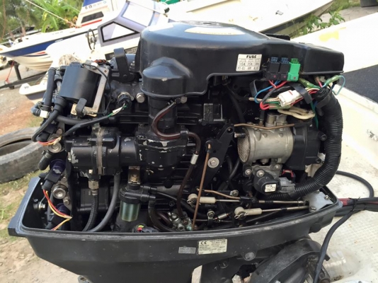 เรือตกปลา F17.เครื่องโตฮัทสุ 50 แรงหัวฉีด มีทิมไฟฟ้า