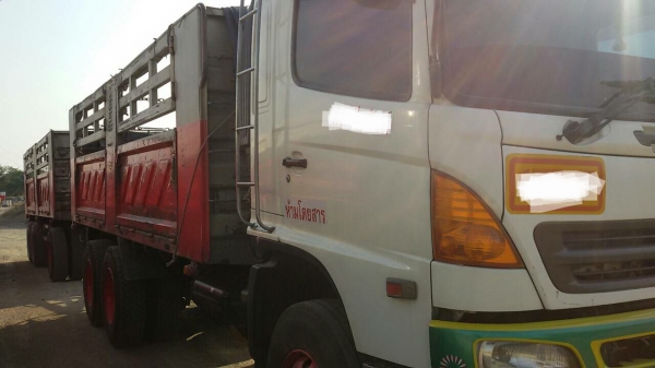 ด่วนหลายพ่วงHino Mega 320 FM2P แม่ลูก(สามมิตรไม่ดัมพ์)0816662366