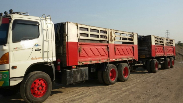 ด่วนหลายพ่วงHino Mega 320 FM2P แม่ลูก(สามมิตรไม่ดัมพ์)0816662366