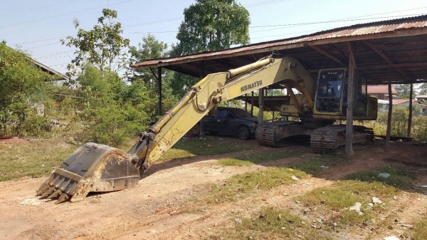 ขาย แบคโฮ KOMATSU PC200-6 เครื่อง 6BG1 turbo เอกสารสัญญาซื้อขาย