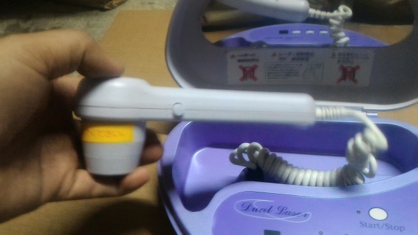 ชุดเลเซอร์ดูแลผิว Dual Laser เป็นแบบกระเป๋าหิว เลือกการทำงานได้สองแบบ