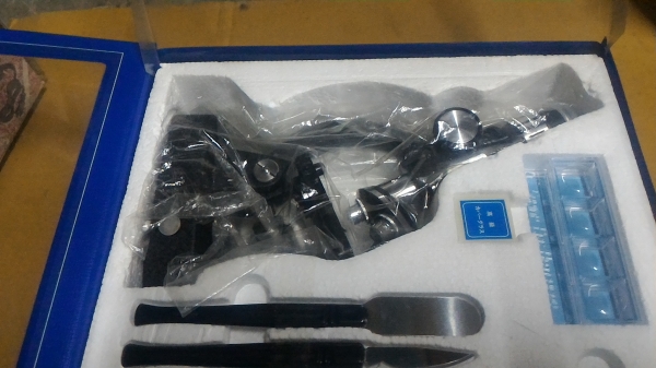 กล้องไมโครสโคป SPORT MASTER ของใหม่ขนาดเล็กเพื่อการศึกษาจากญี่ปุ่น  กำลังขยายถึง 50 - 450 เท่า มีกำลังขยายสามแบบ  ปรับโฟกัสได้