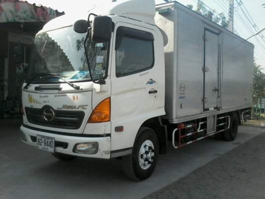 ขาย6ล้อHino Mega144แรงยูโร2ปี51 ตู้แห้งยาว5.50เมตร