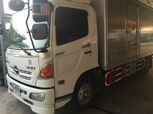 ขาย6ล้อMega500หน้ากากขาว145แรงยูโร3จดปี55ตู้แห้งยาว5.50ม