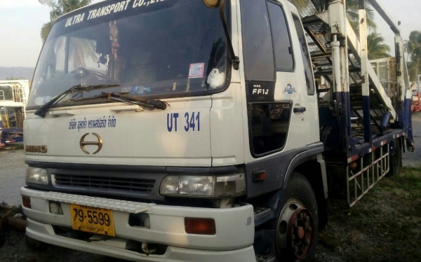 หัวลาก 6ล้อ ฮีโน่ FF3HNLA195 ห้างแท้ ปี39 สภาพดีสวยๆพร้อมใช้ มี 8หัว ราคาเบาๆหัวละ 455,000บ เล่มทะเบียนพร้อมโอน