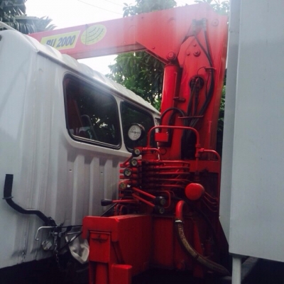 ขายรถหกล้อ ติดเครนมีกระบะดั้ม 730,000บาท