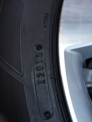 ขายล้อแม็ก HRV ขนาด 17 นิ้ว พร้อมยางปี 15