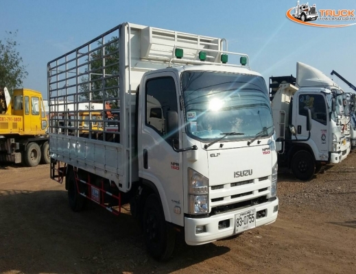 ขายรถ6ล้อ กระบะบรรทุก ISUZU/NPR/150แรงม้า วิ่งน้อย21,766กม. ยาว5เมตร จดปี2557