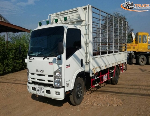 ขายรถ6ล้อ กระบะบรรทุก ISUZU/NPR/150แรงม้า วิ่งน้อย21,766กม. ยาว5เมตร จดปี2557