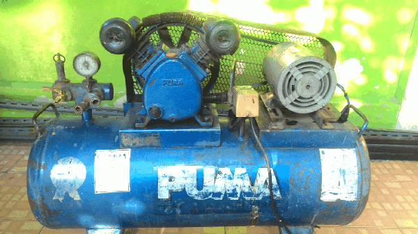 ขายด่วนปั้มลม PUMA 1/2 แรง ขนาด60ลิตร.