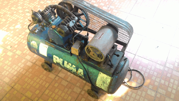 ขายด่วนปั้มลม PUMA 1/2 แรง ขนาด60ลิตร.